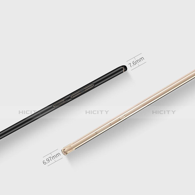 Coque Plastique Rigide Mat M03 pour Huawei Honor 8 Pro Noir Plus