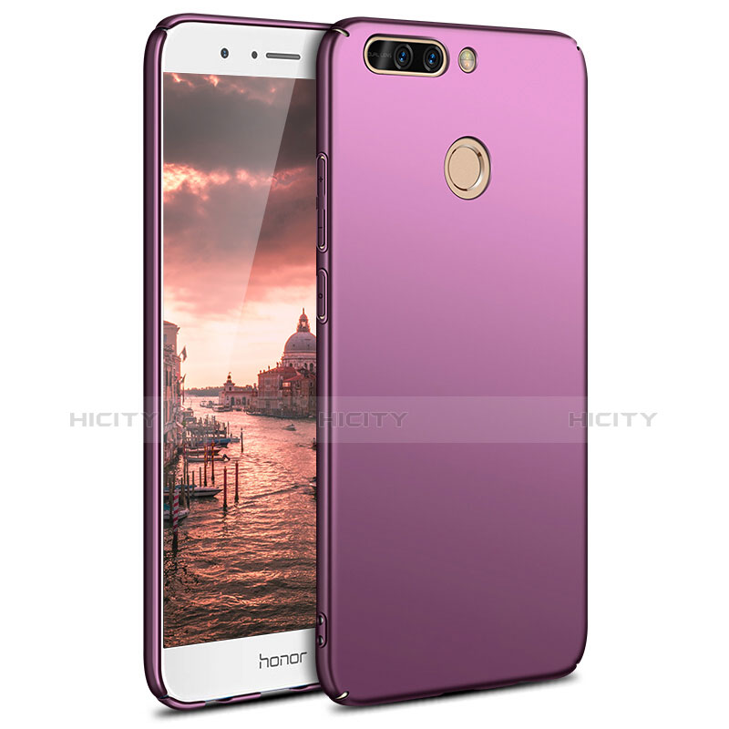 Coque Plastique Rigide Mat M03 pour Huawei Honor 8 Pro Violet Plus