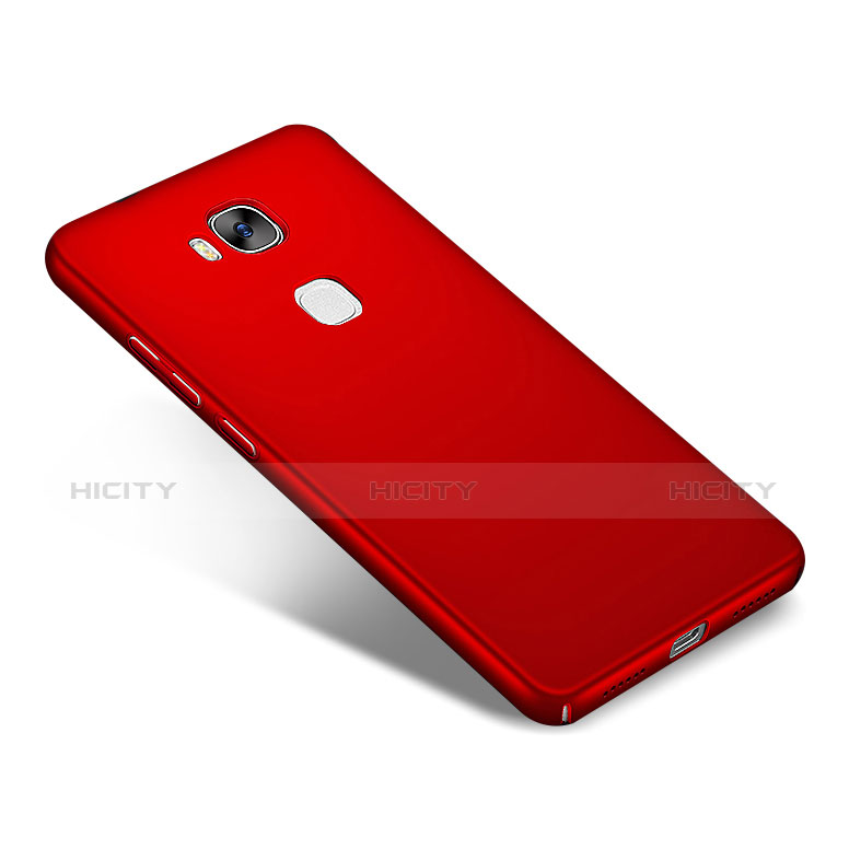 Coque Plastique Rigide Mat M03 pour Huawei Honor Play 5X Rouge Plus