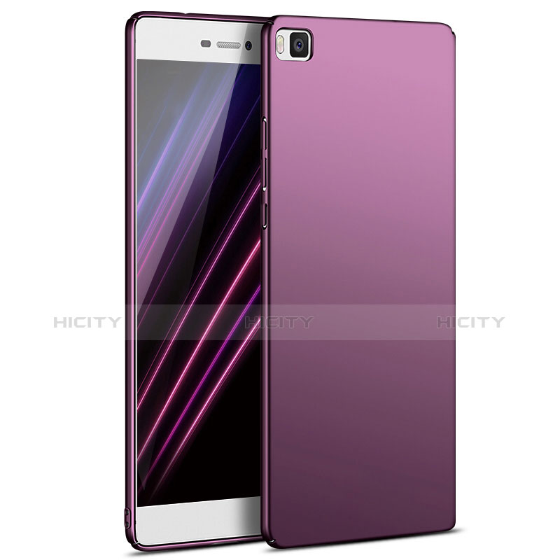 Coque Plastique Rigide Mat M03 pour Huawei P8 Violet Plus