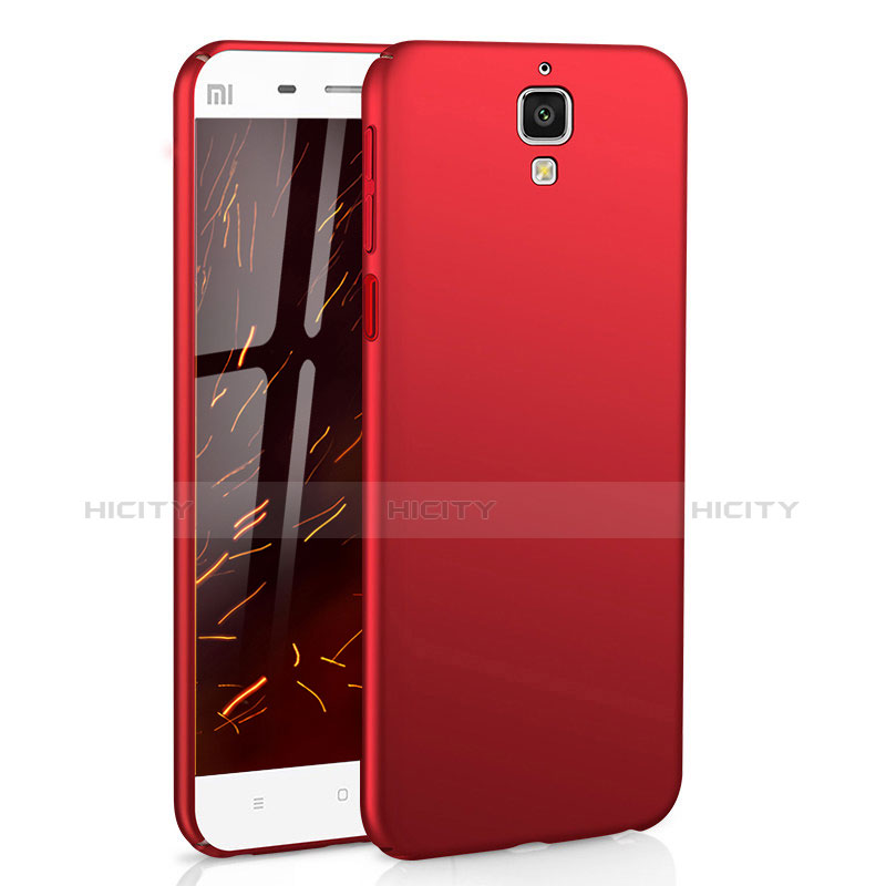 Coque Plastique Rigide Mat M03 pour Xiaomi Mi 4 LTE Rouge Plus