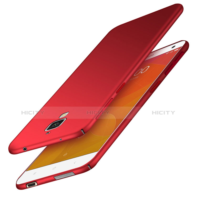 Coque Plastique Rigide Mat M03 pour Xiaomi Mi 4 LTE Rouge Plus
