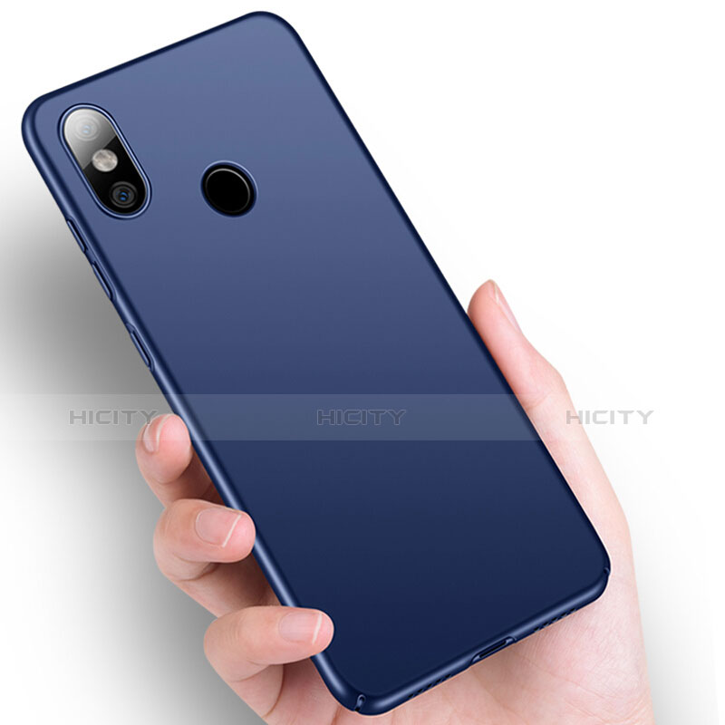 Coque Plastique Rigide Mat M03 pour Xiaomi Mi 8 Bleu Plus