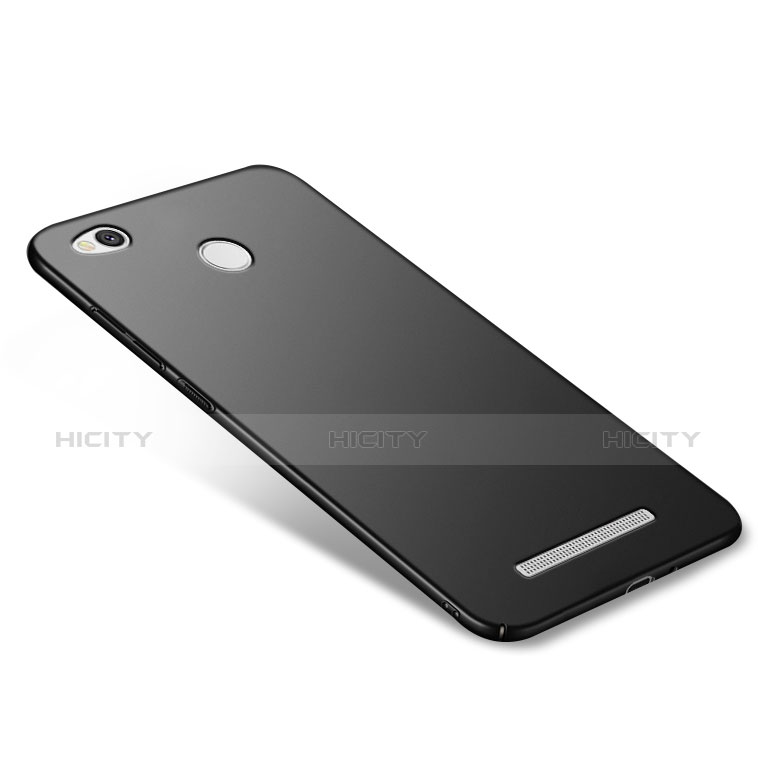 Coque Plastique Rigide Mat M03 pour Xiaomi Redmi 3S Noir Plus