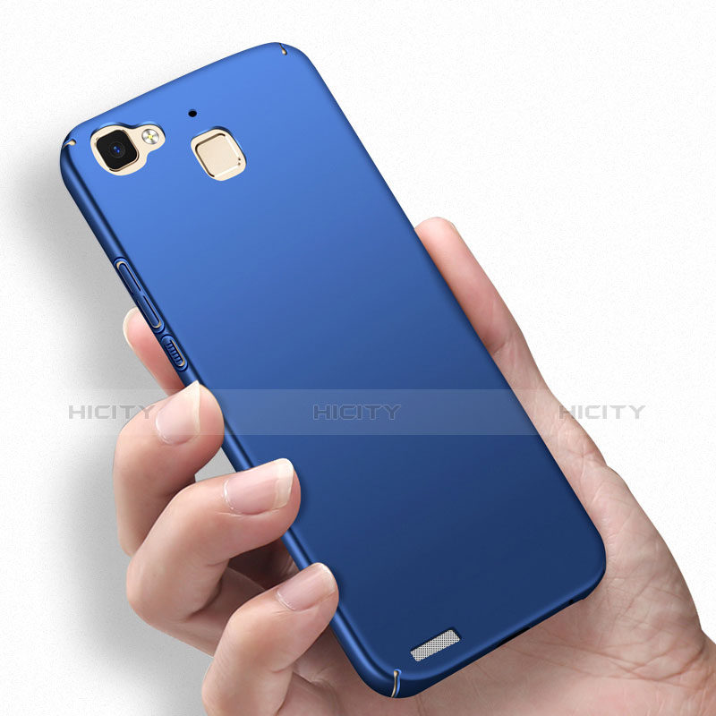 Coque Plastique Rigide Mat M04 pour Huawei G8 Mini Bleu Plus