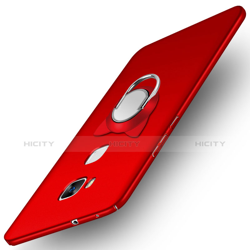 Coque Plastique Rigide Mat M04 pour Huawei Honor 5X Rouge Plus