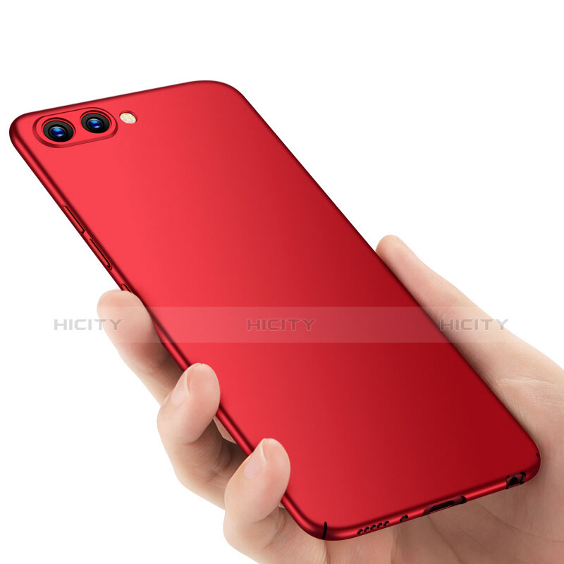 Coque Plastique Rigide Mat M04 pour Huawei Honor View 10 Rouge Plus