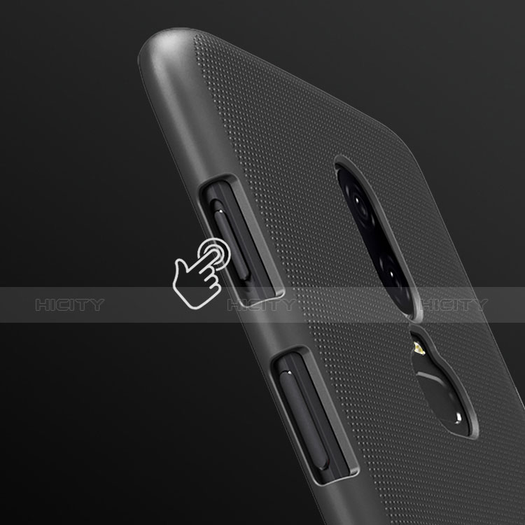 Coque Plastique Rigide Mat M04 pour OnePlus 6 Noir Plus