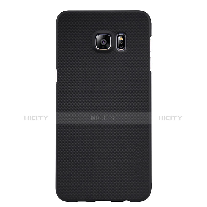 Coque Plastique Rigide Mat M04 pour Samsung Galaxy S6 Edge+ Plus SM-G928F Noir Plus