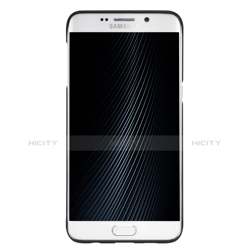 Coque Plastique Rigide Mat M04 pour Samsung Galaxy S6 Edge+ Plus SM-G928F Noir Plus