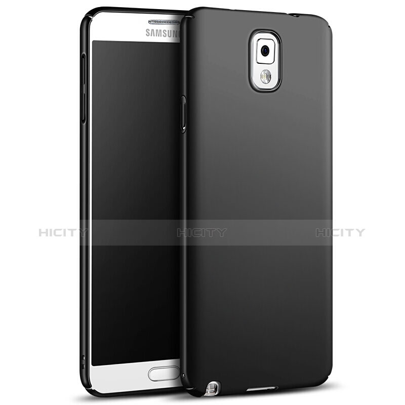 Coque Plastique Rigide Mat M05 pour Samsung Galaxy Note 3 N9000 Noir Plus