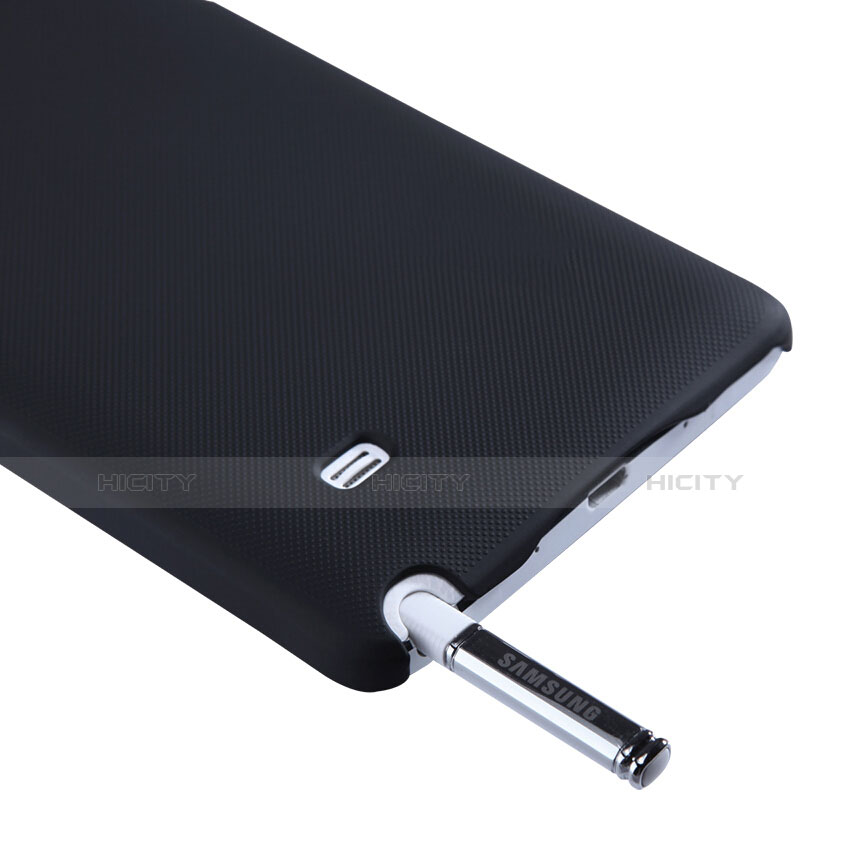 Coque Plastique Rigide Mat M05 pour Samsung Galaxy Note 4 Duos N9100 Dual SIM Noir Plus