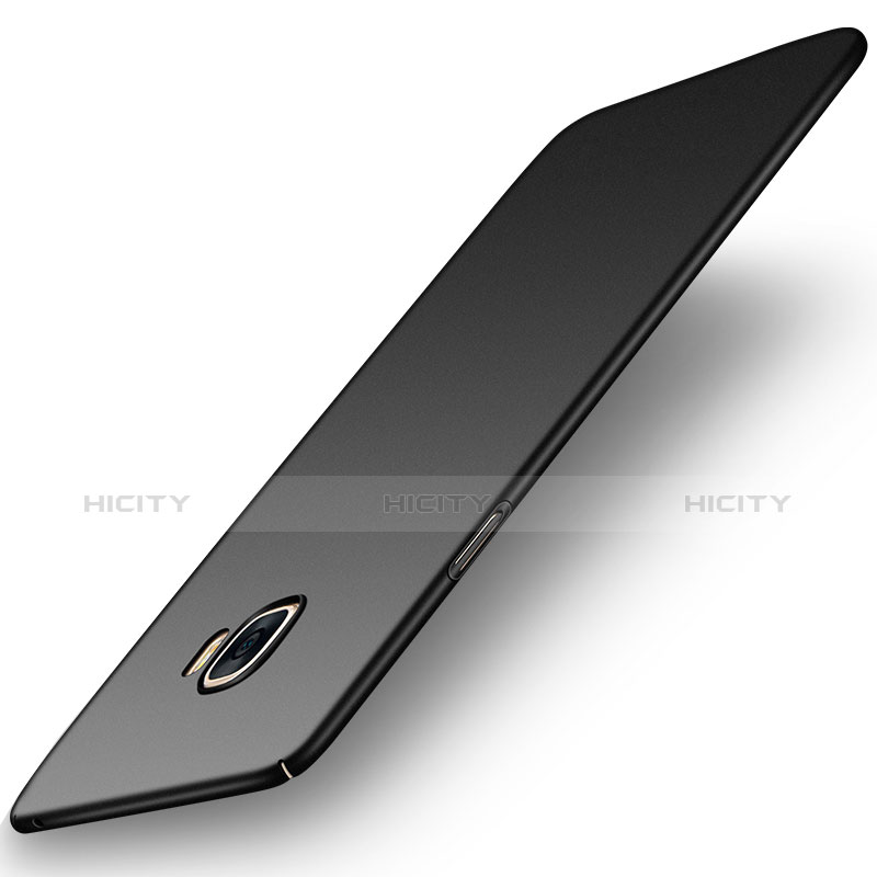 Coque Plastique Rigide Mat M06 pour Samsung Galaxy C7 SM-C7000 Noir Plus