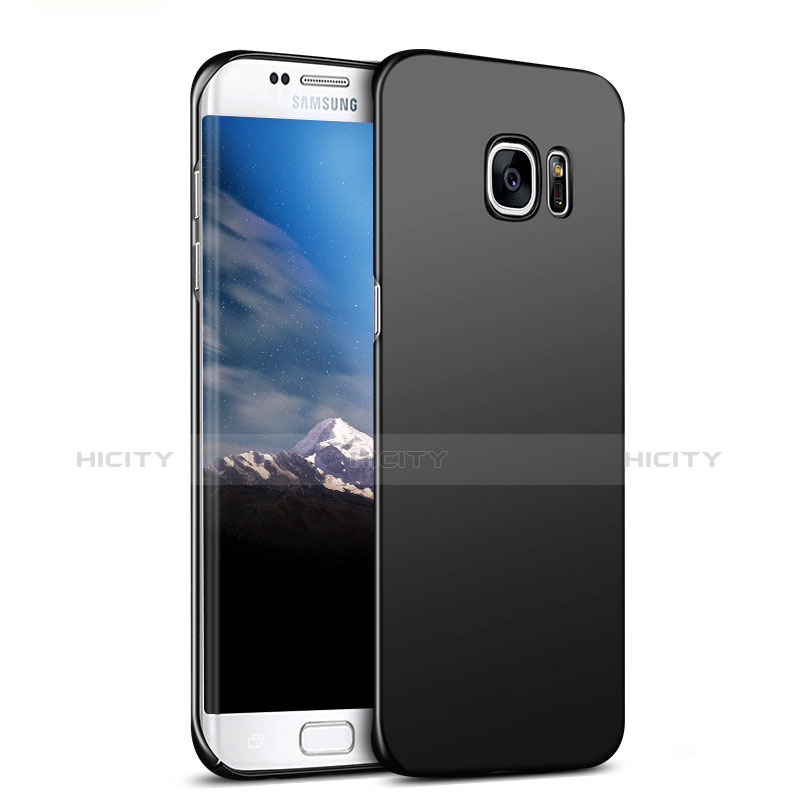 Coque Plastique Rigide Mat M06 pour Samsung Galaxy S7 Edge G935F Noir Plus