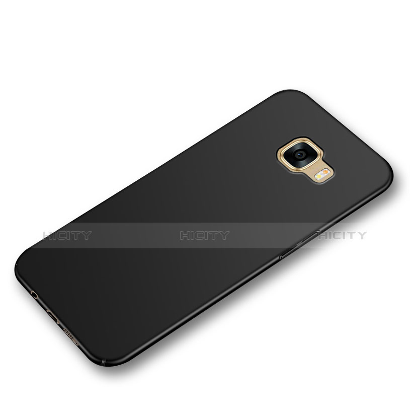 Coque Plastique Rigide Mat M07 pour Samsung Galaxy C7 SM-C7000 Noir Plus