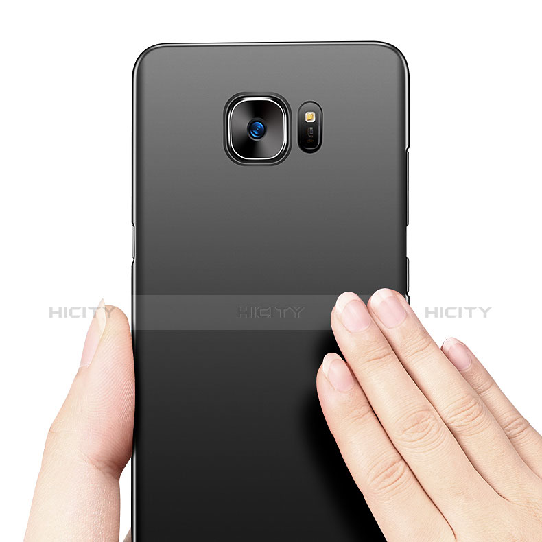 Coque Plastique Rigide Mat M08 pour Samsung Galaxy S7 Edge G935F Noir Plus