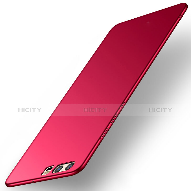 Coque Plastique Rigide Mat M09 pour Huawei P10 Rouge Plus