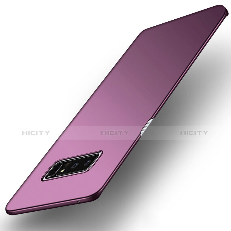 Coque Plastique Rigide Mat M09 pour Samsung Galaxy Note 8 Duos N950F Violet Plus
