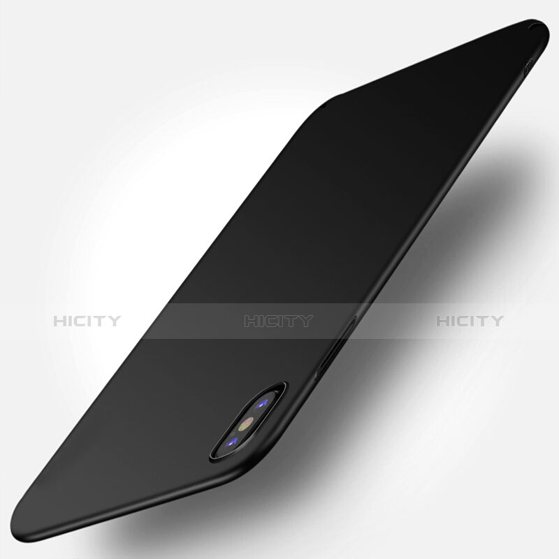 Coque Plastique Rigide Mat M10 pour Apple iPhone Xs Max Noir Plus