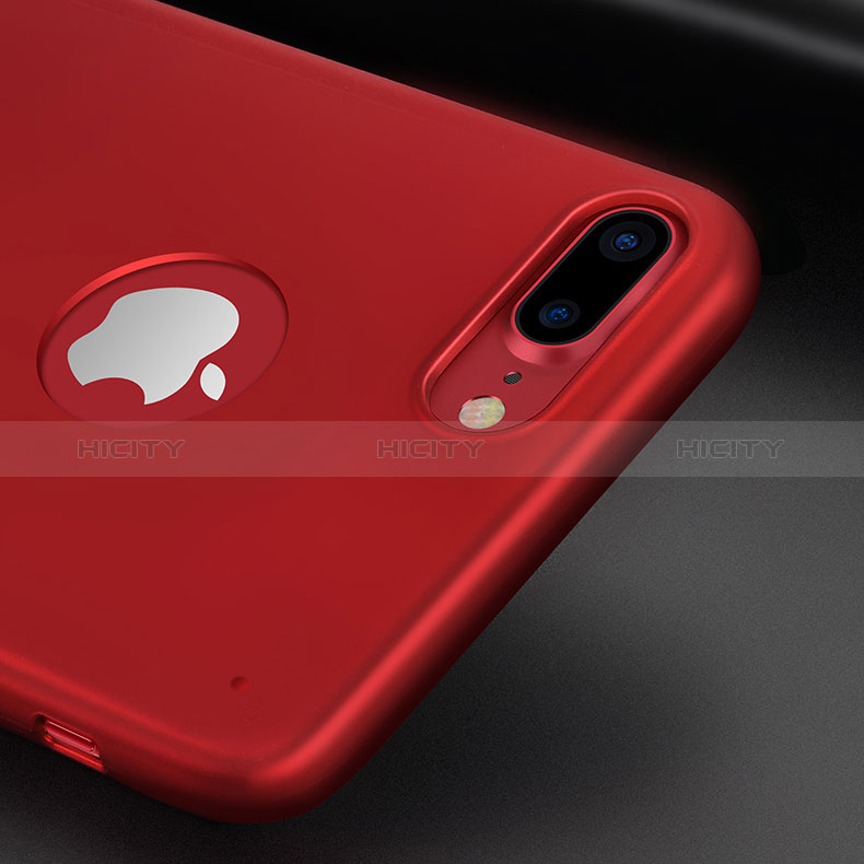 Coque Plastique Rigide Mat M11 pour Apple iPhone 8 Plus Rouge Plus