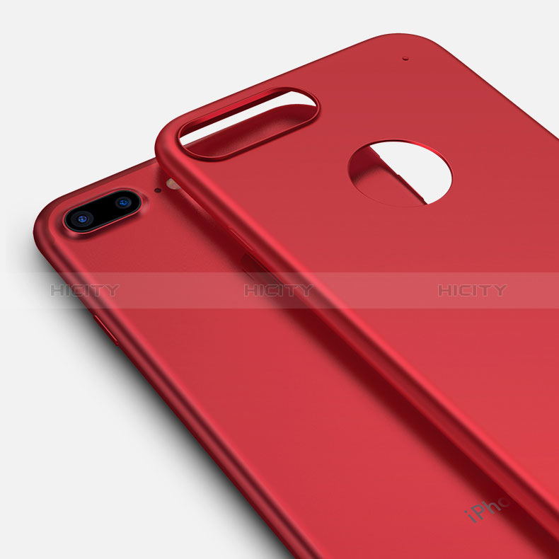 Coque Plastique Rigide Mat M11 pour Apple iPhone 8 Plus Rouge Plus