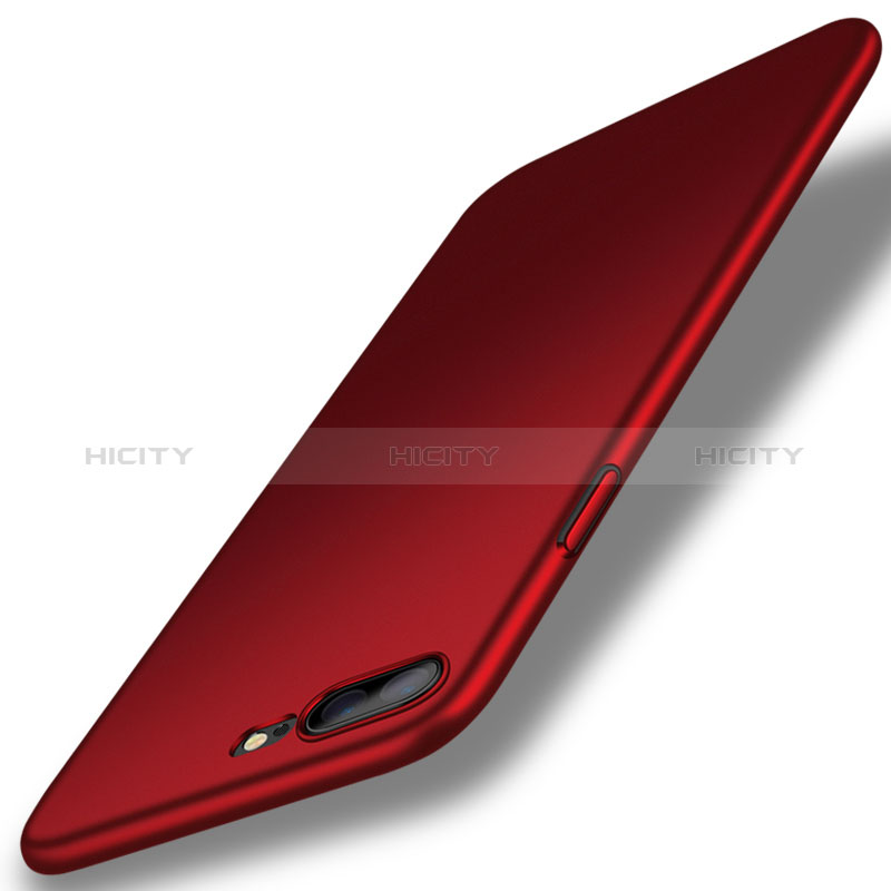 Coque Plastique Rigide Mat M12 pour Apple iPhone 8 Plus Rouge Plus