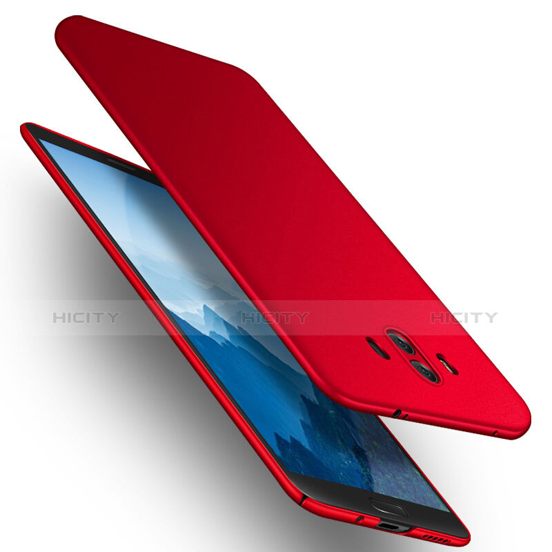 Coque Plastique Rigide Mat M14 pour Huawei Mate 10 Rouge Plus