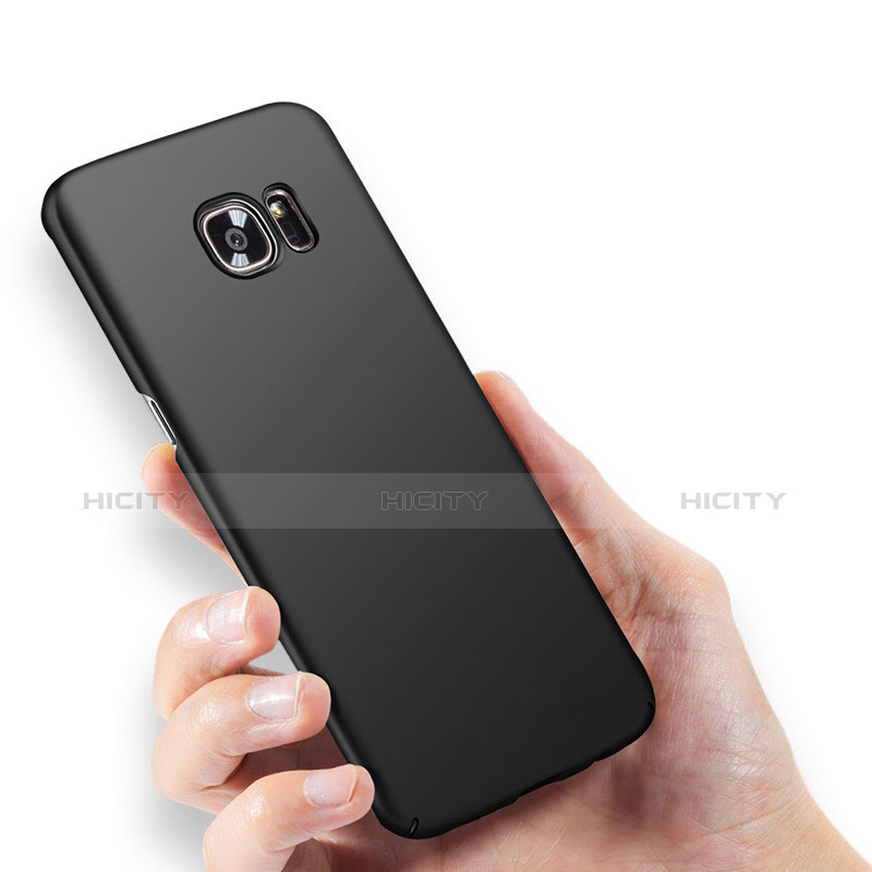 Coque Plastique Rigide Mat M14 pour Samsung Galaxy S7 Edge G935F Noir Plus