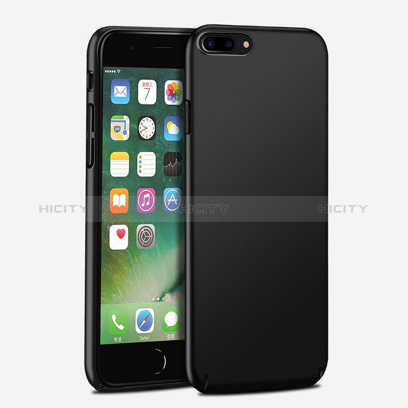 Coque Plastique Rigide Mat M16 pour Apple iPhone 8 Plus Noir Plus