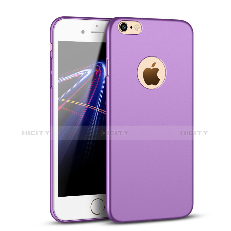 Coque Plastique Rigide Mat P01 pour Apple iPhone 6 Violet Plus