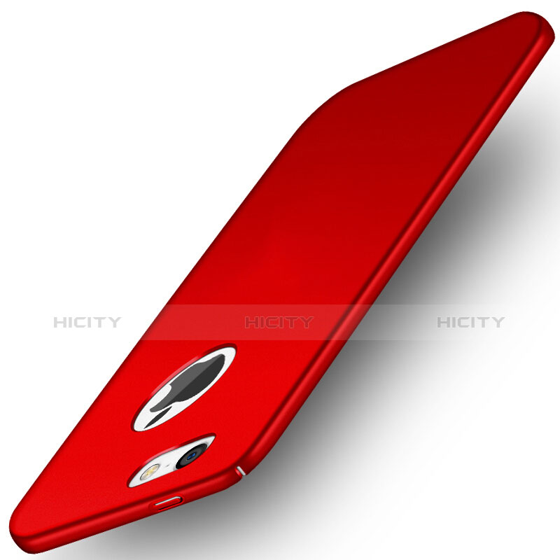 Coque Plastique Rigide Mat P01 pour Apple iPhone SE Rouge Plus