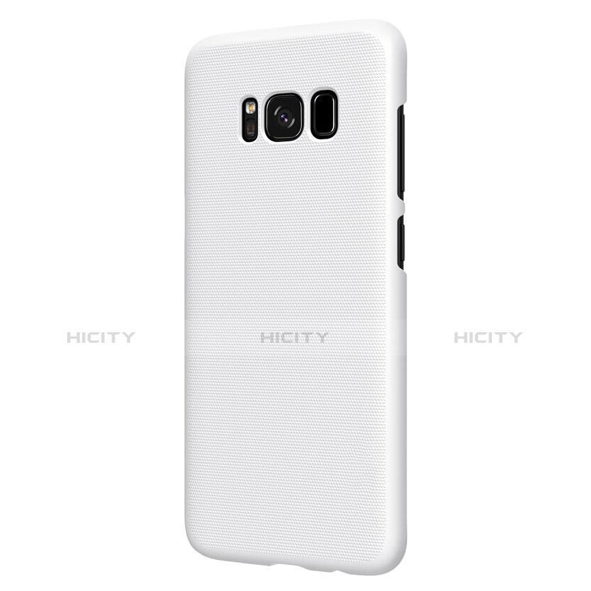 Coque Plastique Rigide Mat P01 pour Samsung Galaxy S8 Blanc Plus