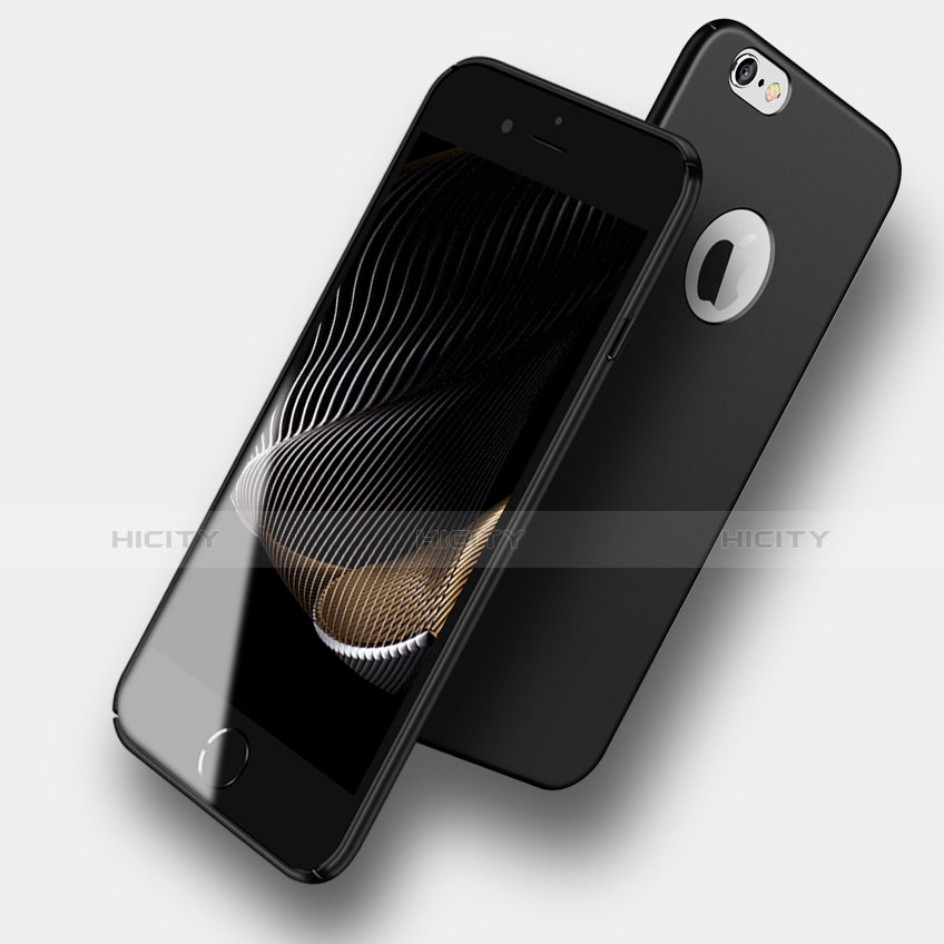 Coque Plastique Rigide Mat P03 pour Apple iPhone 6 Noir Plus