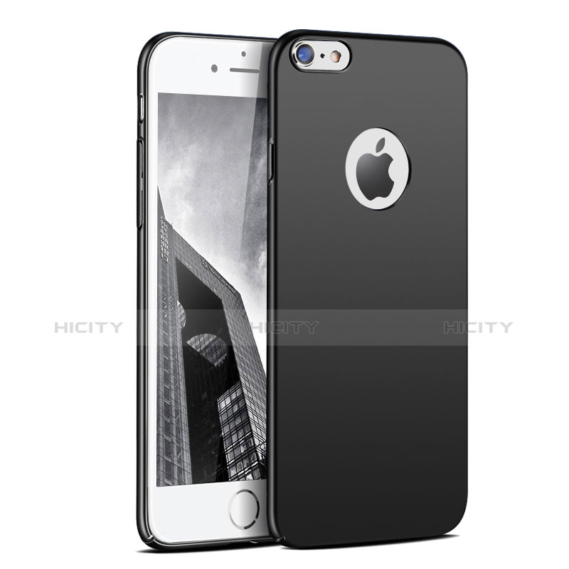 Coque Plastique Rigide Mat P03 pour Apple iPhone 6S Plus Noir Plus