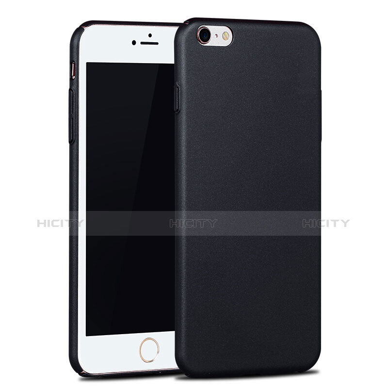Coque Plastique Rigide Mat P04 pour Apple iPhone 6 Noir Plus