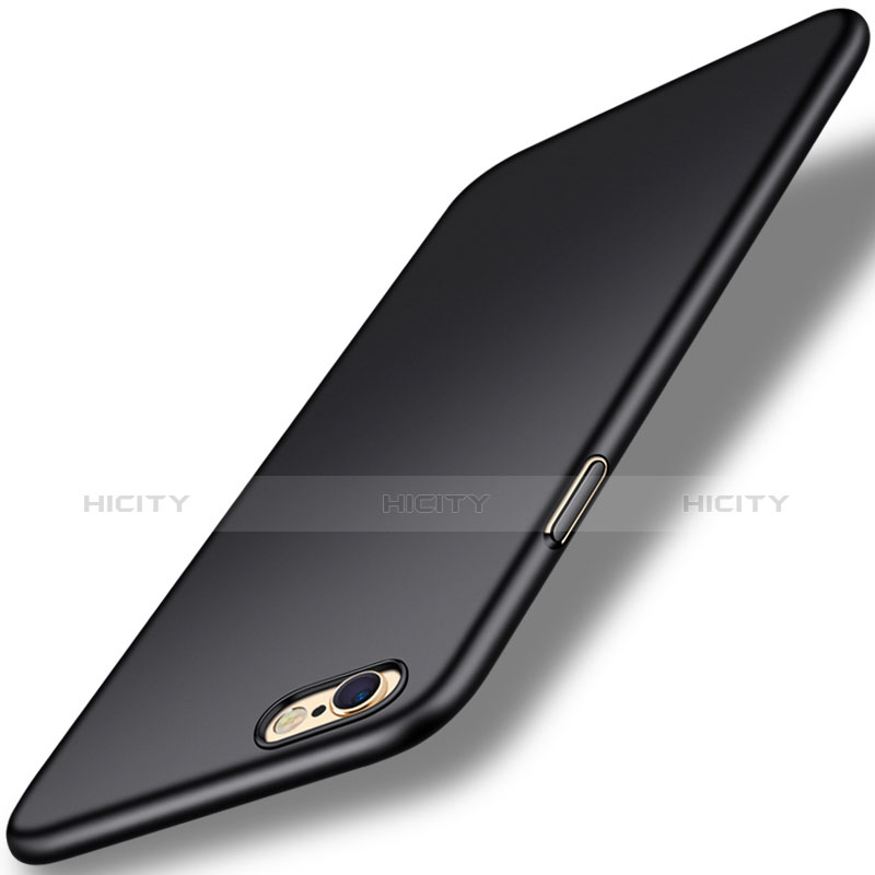 Coque Plastique Rigide Mat P04 pour Apple iPhone 6 Plus Noir Plus