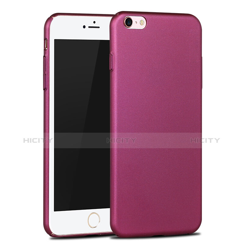 Coque Plastique Rigide Mat P04 pour Apple iPhone 6 Violet Plus