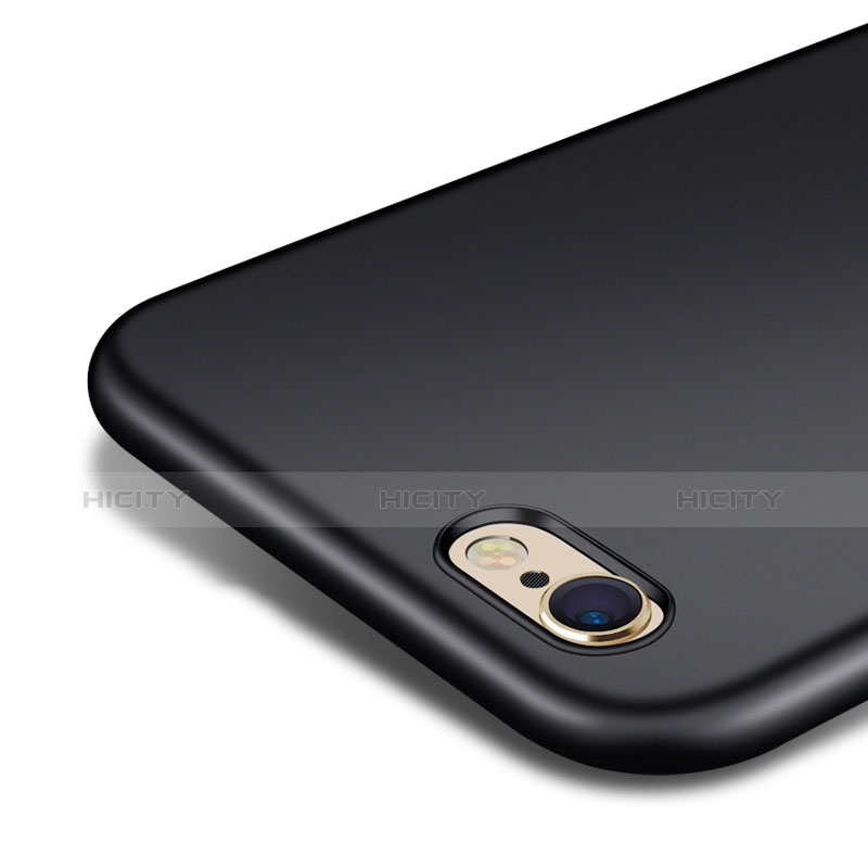 Coque Plastique Rigide Mat P04 pour Apple iPhone 6S Plus Noir Plus