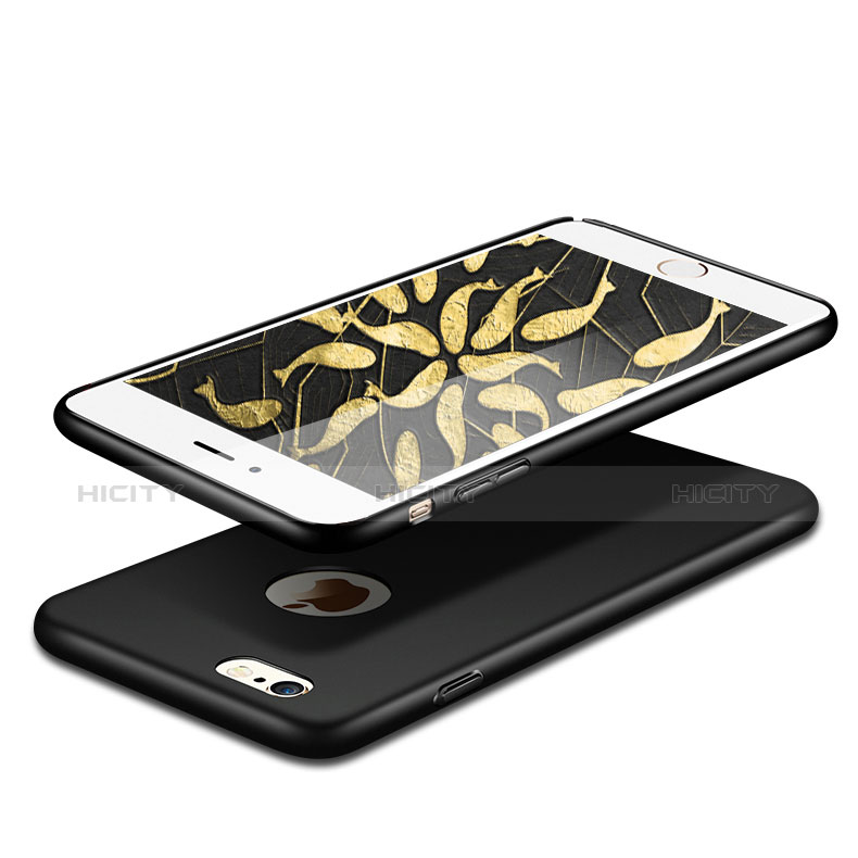 Coque Plastique Rigide Mat P05 pour Apple iPhone 6S Noir Plus
