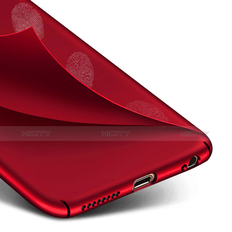 Coque Plastique Rigide Mat P05 pour Apple iPhone 6S Plus Rouge Plus