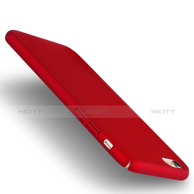 Coque Plastique Rigide Mat pour Apple iPhone 6S Plus Rouge Plus