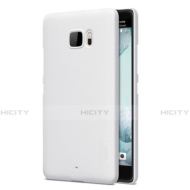 Coque Plastique Rigide Mat pour HTC U Ultra Blanc Plus