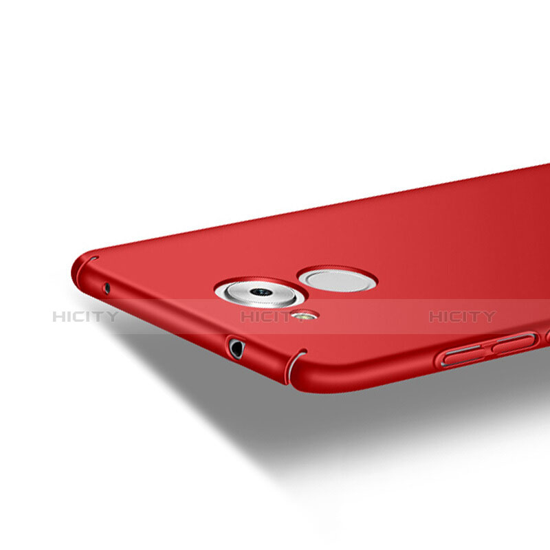 Coque Plastique Rigide Mat pour Huawei Enjoy 6S Rouge Plus