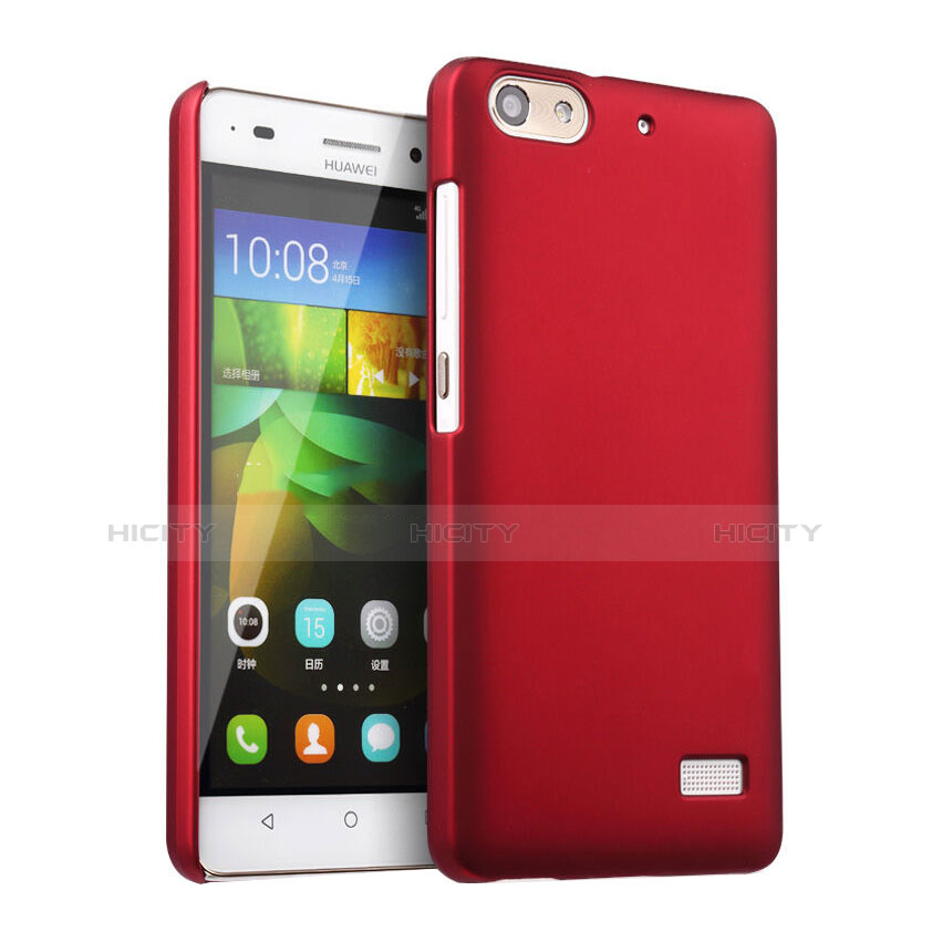 Coque Plastique Rigide Mat pour Huawei G Play Mini Rouge Plus