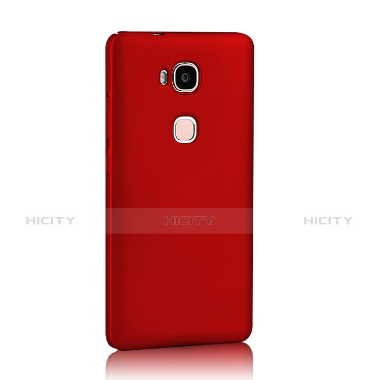 Coque Plastique Rigide Mat pour Huawei GR5 Rouge Plus