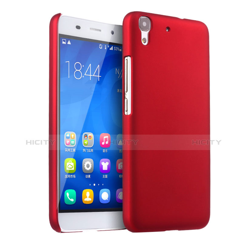 Coque Plastique Rigide Mat pour Huawei Honor 4A Rouge Plus
