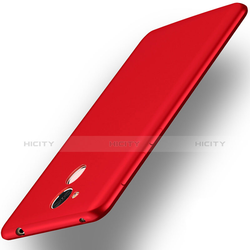 Coque Plastique Rigide Mat pour Huawei Honor 6A Rouge Plus