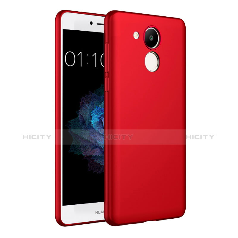 Coque Plastique Rigide Mat pour Huawei Honor 6A Rouge Plus