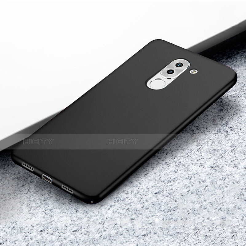 Coque Plastique Rigide Mat pour Huawei Honor 6X Noir Plus