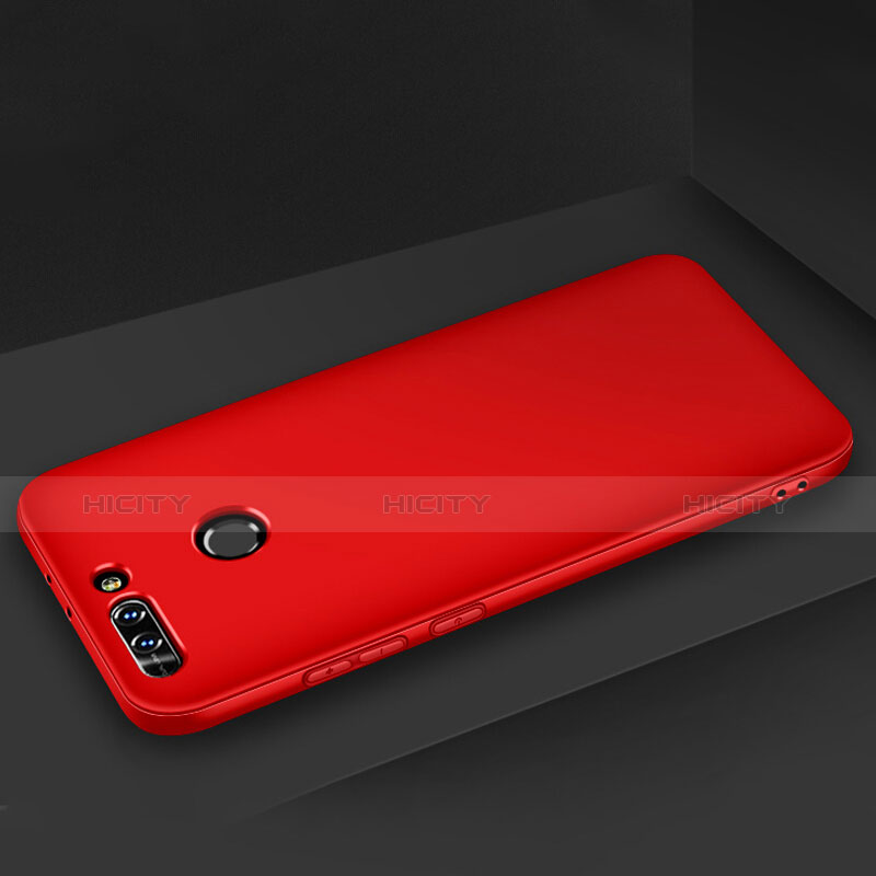 Coque Plastique Rigide Mat pour Huawei Honor V9 Rouge Plus